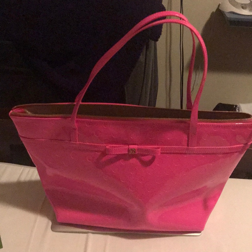 Kate Spade hot pink tote